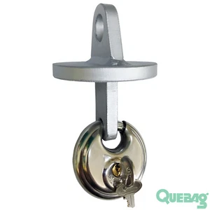 Diebstahlsicherung für DIN-Zugöse Zuggabelschloss Anhänger Schloss Deichsel Stah - Bild 1 von 6