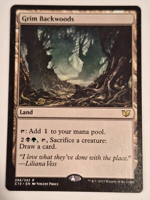 Grim Backwoods - Commander: 2015 - Magic the Gathering MTG Nice! - Image 1 of 2