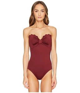 Fascia smerlata Kate Spade New York donna rossa core solidi pezzo unico taglia S - Foto 1 di 2