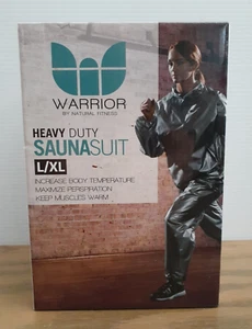 New Warrior Heavy Duty Sauna Suit L/XL Unisex Model WSS-LXL Fits Waist Up To 44” - Picture 1 of 3