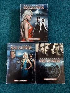 Battlestar Galactica Complete Season 1, 2, & 2.5 DVD Sci-Fi Fantasy TV Show - Picture 1 of 9