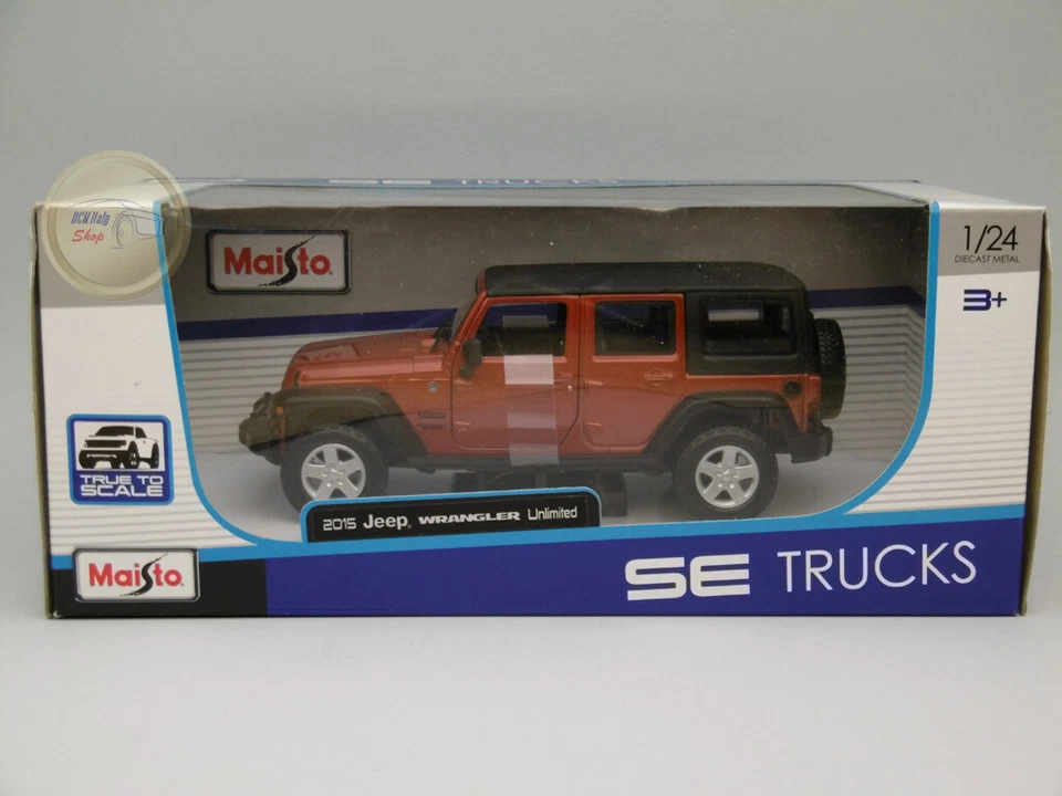 Jeep Wrangler Unlimited - Maisto 1:24 - MA31268BR - Immagine 1 di 1