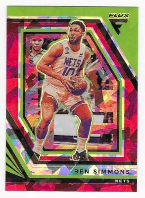 2022-23 Panini Flux Marcus Morris Los Angeles Clippers Red Cracked Ice #128 - Image 1 of 2