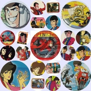 Lupin the 3rd III Handmade Badge Pin Back Button aus Magazin Manga SIE WÄHLEN - Bild 1 von 26