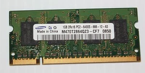 Genuine OEM 1GB PC2-6400S DDR2 Memory #V000122190--TOSHIBA A355 17" LAPTOP - Picture 1 of 2