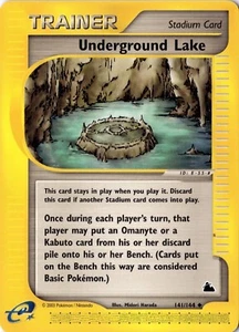Underground Lake 141/144 - Skyridge - Pokemon - NM - Picture 1 of 2
