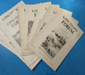  LONG ISLAND FORUM 9 Issues 1968 History Magazines Ny - Picture 1 of 6