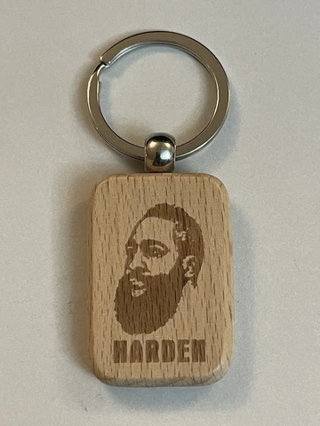 James Harden Houston Rockets Jersey Acrylic Keychain NBA Basketball Cover