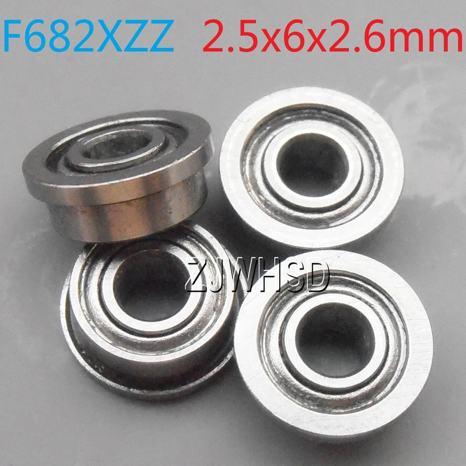 4pcs F682Xzz Sealed Flange Bearing 2.5 x 6 x 2.6 mm for TAMIYA TRAXXAS RC DIY - Image 1 of 1