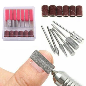 12 Pcs Mix Nail Art Electric File Drill Bits Replacement Manicure Pedicure Tool - Picture 1 of 12