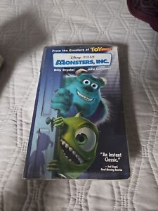 Monsters Inc(VHS, Clamshell) Blue VHS Tape Edition.
