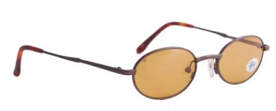 Gafas de sol Stussy Martin marco de metal/lente marrón aprox. De colección 2000 Foto 1 de 3