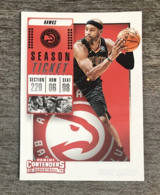 Vince Carter 2018-19 Panini Contenders Hawks #22  *C466* - Image 1 of 2