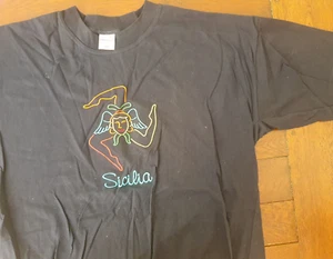 T-Shirt Herren - Sicilia Sizilien - Gr. XXL schwarz - Bild 1 von 3