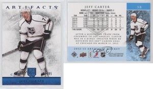 2012-13 Upper Deck Artifacts Blue /85 Jeff Carter #38