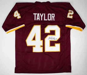 Charley Taylor Signed Washington Redskins Jersey Inscribed "HOF 84" (JSA COA) WR - Picture 1 of 6