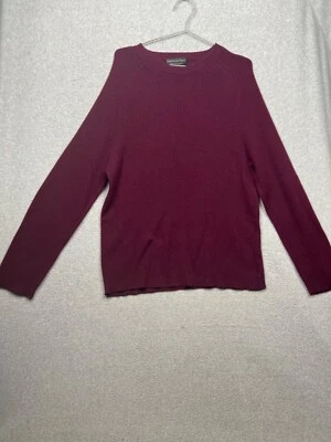 Suéter Pullover Tejido Cachemir 2 Capas Grayson & Dunn Para Hombres Talla XL CLÁSICO SIMPLE Foto 1 de 4