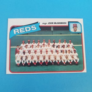 1980 Topps Baseball Card Set Break Mint Cincinnati Reds Vintage MLB High Grade
