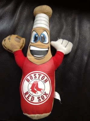Boston Red Sox Stuffed Bat Souvenir 15 " Genuine MLB Merchandise  - Image 1 of 4