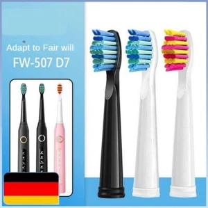 Cabezales de repuesto 5/10 piezas para cepillos de dientes eléctricos para Fairywill FW-507 FW-508