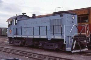 Portland Terminal #42 ALCO Switcher Portland OR 1980 - Railroad Slide - Picture 1 of 1
