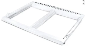 Crisper Pan Drawer Cover Frame Compatible with Frigidaire Refrigerator 240364787 - Picture 1 of 5