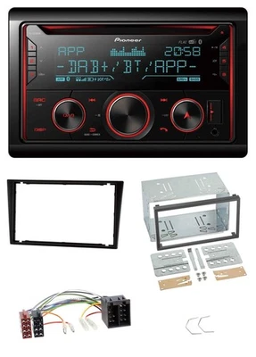 Pioneer 2DIN DAB MP3 Bluetooth USB CD Autoradio für Opel Combo C Vivaro Corsa C - Bild 1 von 4