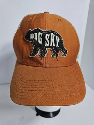 Gorra de béisbol Ouray Sportswear adulto Big Sky Montana malla trasera usada Foto 1 de 4
