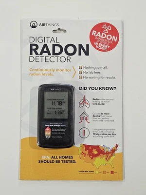 ~NEW~ Digital Radon Detector Airthings 2350