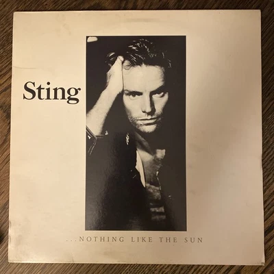 Sting Nothing Like The Sun Vinyl 2 LP Orig Record VG+ - Image 1 of 4