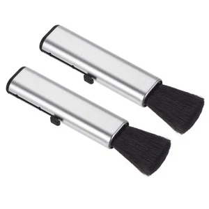 Keyboard Cleaning Brush, 2Pack Telescopic Window Groove Cleaning Brush Silver - Afbeelding 1 van 6