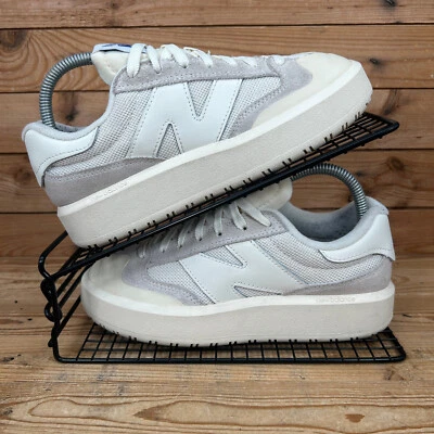New Balance CT302 Trainers Womens Size UK 5 Beige Sea Salt Suede Chunky Shoes NB - Image 1 of 4
