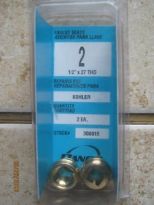 New Danco Kohler Brass Faucet Seats 1/2" x 27 Thread 30001E No. 2 Free Ship - Picture 1 of 2