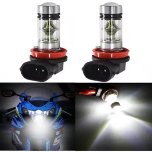 2x For KTM RC390 2015-2019 Xenon White LED Bulbs Headlight High Low Beam 6000K - Picture 1 of 8