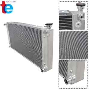 4 Row Radiator For Chevy GMC C/K 1500 2500 3500 Pickup 5.7L 7.4L V8 1988-1999 - Picture 1 of 13