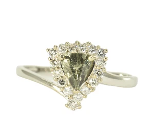 GIA Certified Natural Alexandrite 18k Gold Natural Diamond Ring - Picture 1 of 19