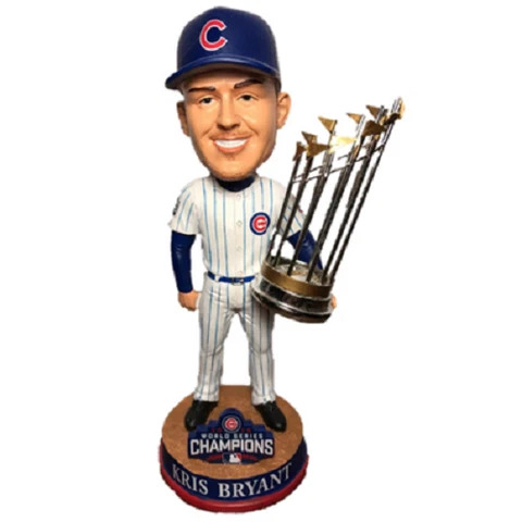 Chicago CUBS Kris Bryant 2016 World Series Champions Bobblehead BRAND NEW! Cover