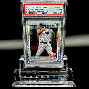 2020 Bowman Draft Chrome Refractor Jasson Dominguez #BD-151 PSA 9 🔥🔥 - Picture 1 of 1