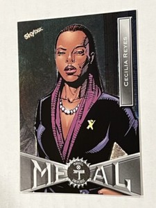 2020 2021 Marvel X-MEN Metal Universe BLACK #015 #15 CECILIA REYES Achievement😍
