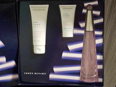 Conjunto para mujer L'eau D'issey Florale de Issey Miyake: EDT+BL+SG (3+2.5+1.0) oz nuevo Foto 1 de 4