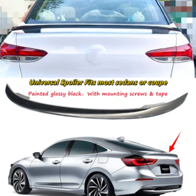 Fit For Honda Insight Sedan 2019-22 Rear Trunk Racing GT Spoiler Wing Universal - Image 1 of 4