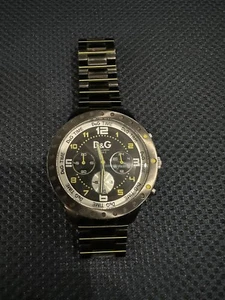 D&G Dolce & Gabbana DW0193 Navajo Quartz Stainless Steel Men's Analog Watch - Picture 1 of 7