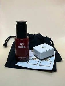 Chanel Red Camelia serum 1 0Z and Chanel Hydra Beauty lip balm 0.14 OZ - Picture 1 of 2