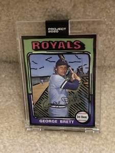 Topps Project 2020 - George Brett #232 by Joshua Vides - KC Royals - PR: 2243