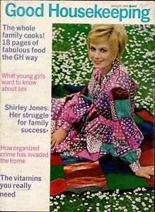 Good Housekeeping (US) August 1971 - Vintage 1970s American mag - Shirley Jones