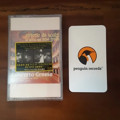 NEW TROLLS - CONCERTO GROSSO LIVE CASSETTE TAPE KOREA EDITION SEALED - Image 1 of 3