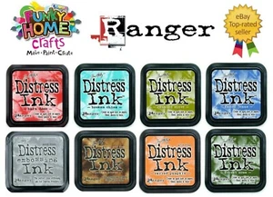 ** CLEARANCE** Tim Holtz Ranger Distress Ink Pad 3" x 3" - Picture 1 of 63