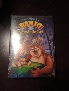 NEW Banjo the Woodpile Cat DVD Don Bluths Animated Cartoon Kids Movies Utah Fox - Picture 1 of 2