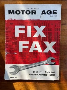 April 1958 Chilton's Motor Age magazine - Picture 1 of 16