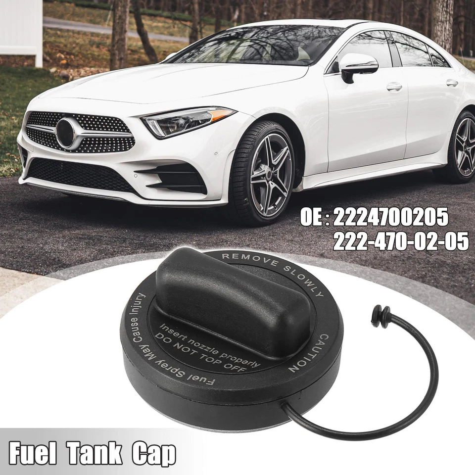 2224700205 Fuel Tank Cap Gas Cap for Mercedes-Benz CLA250 CLA45 for AMG E300 E43 - Image 1 of 4